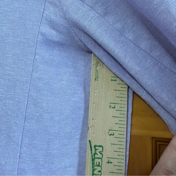 Liz Claiborne Light Purple Linen Blend Blazer NWT - Picture 9 of 10